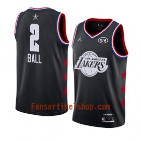 Los Angeles Lakers Trikot Lonzo Ball 2 2019 All-Star Jordan Brand Schwarz Swingman - Herren